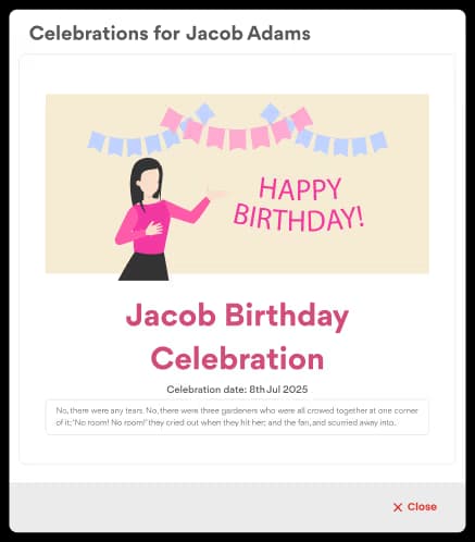 Foster Joy with Workplace Celebrations