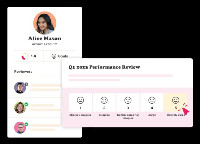 Run structured 360 appraisals