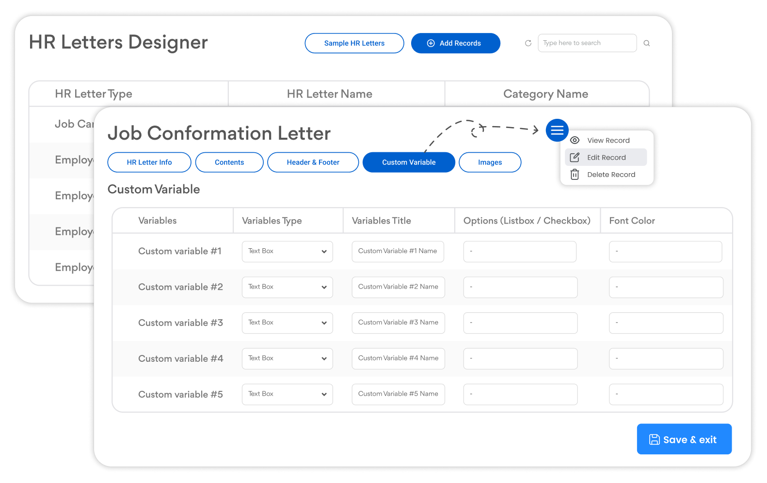 Letter Templates