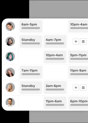 Plan and Manage Shifts with Ease